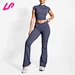 Casual two-pieces pair tops and bottoms in matching or complementary styles. Ideal for relaxing days, they offer a cohesive look that's both comfortable and effortlessly stylish.